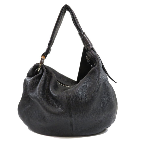 Gucci One Shoulder Bag Leather Black - Picture 2 of 9